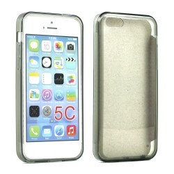 Apple iPhone 5C Crystal Clear Hybrid Case (Smoke Clear)